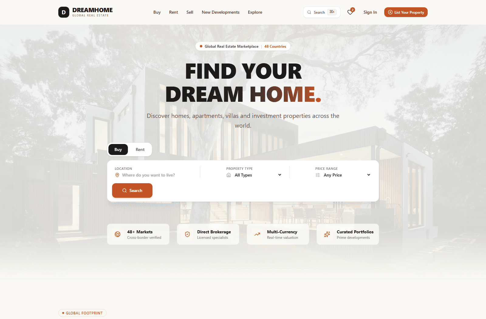 DreamHome product preview